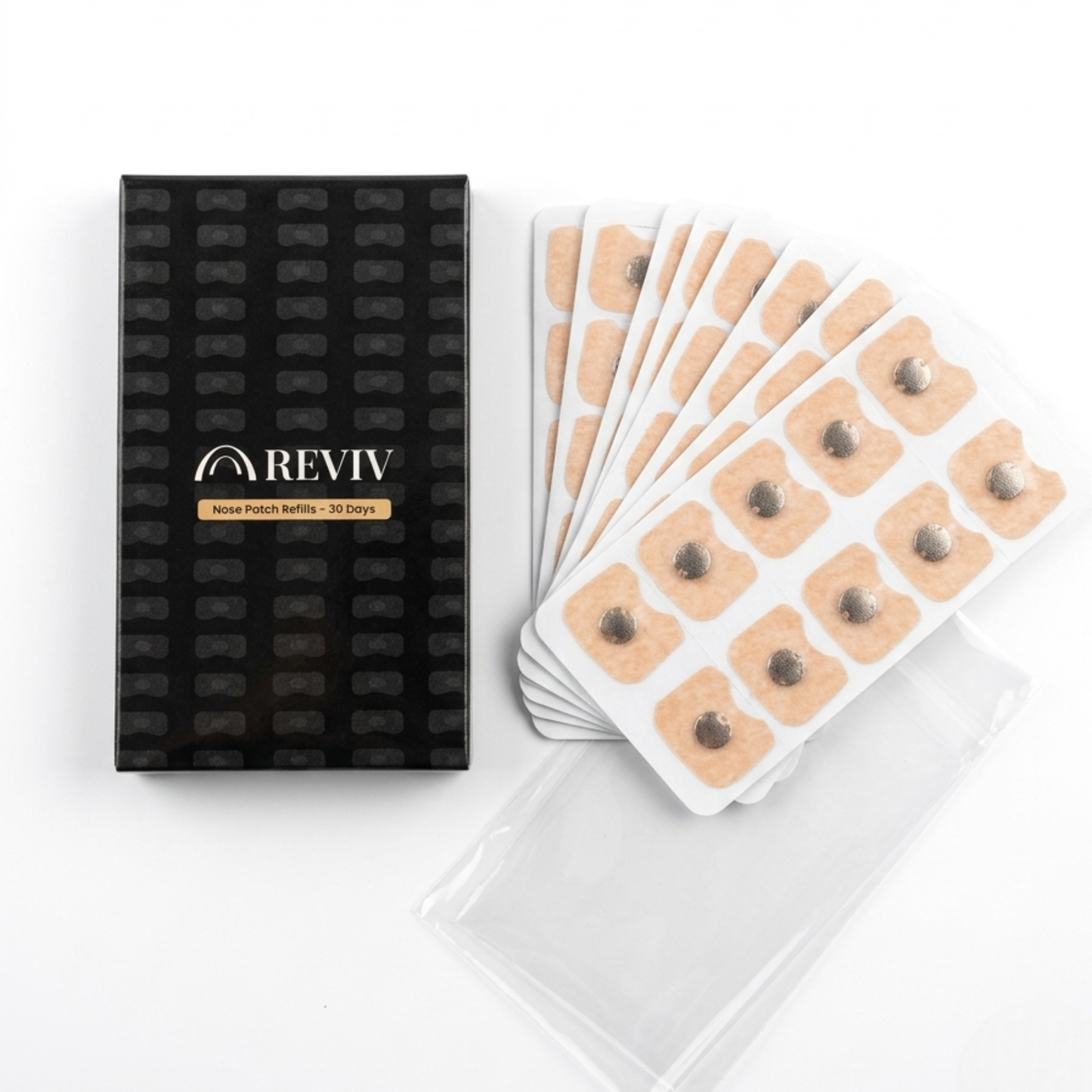 Reviv Magnetic Nose Patch Refills, 30 Tabs