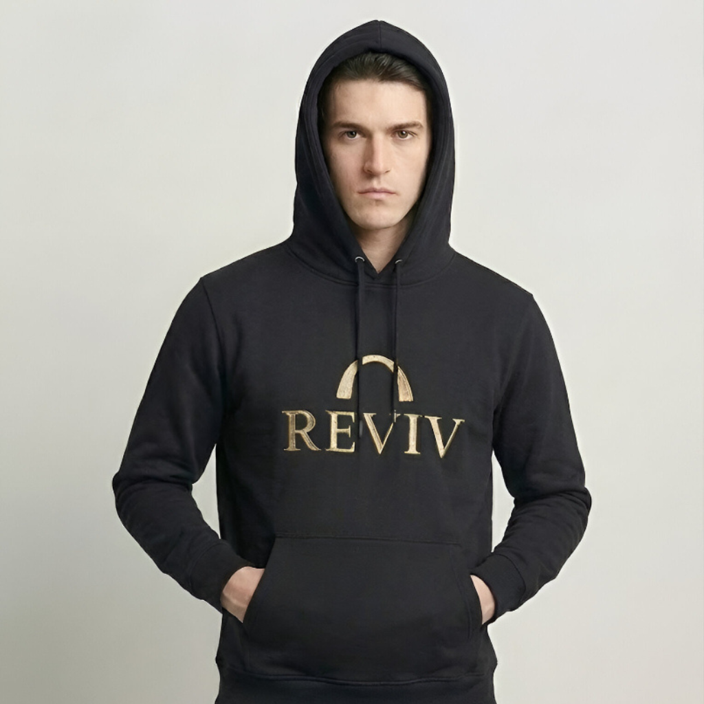 Reviv Signature Logo Hoodie, Unisex